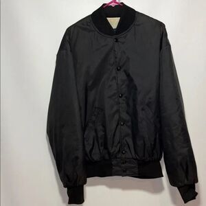 Holloway Black Bomber Jacket